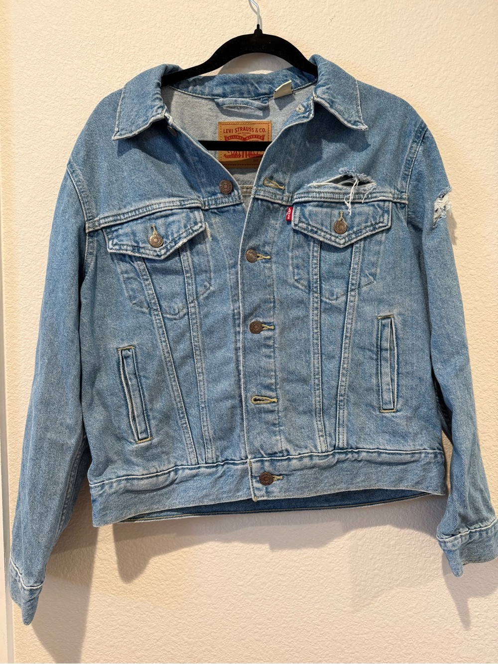 Levi's Light Blue Denim Jean Jacket